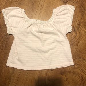 Stripped Off the shoulder shirt